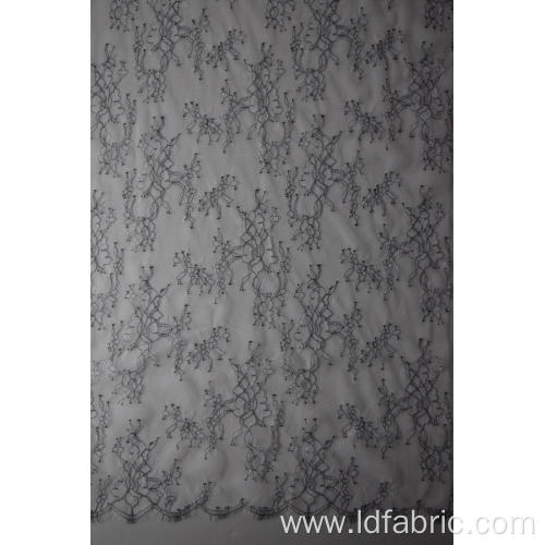 High Quanlity Nylon Polyester Panel Lace Fabric